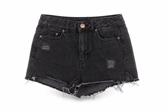 Womens UK Size 4 Divided by H&M Regular Fit Hot Pants Shorts