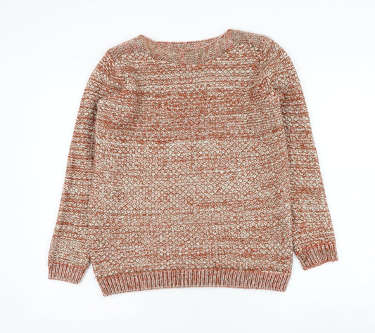 Womens UK Size 10 EWM Red Pullover Jumper