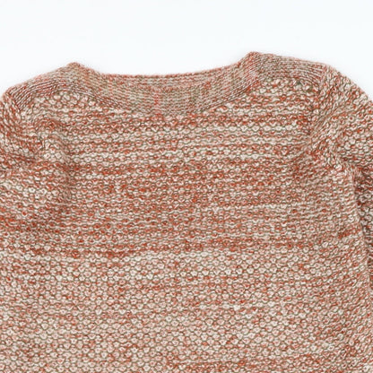 Womens UK Size 10 EWM Red Pullover Jumper