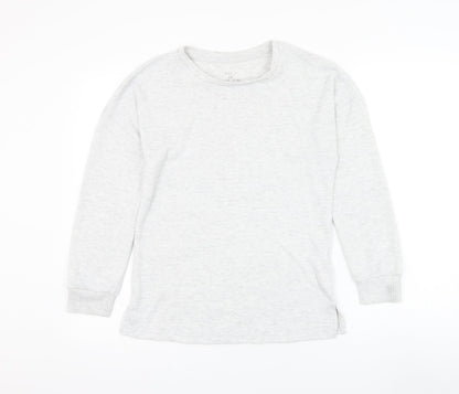 Primark Womens Grey Round Neck Polyester Pullover Jumper Size 6