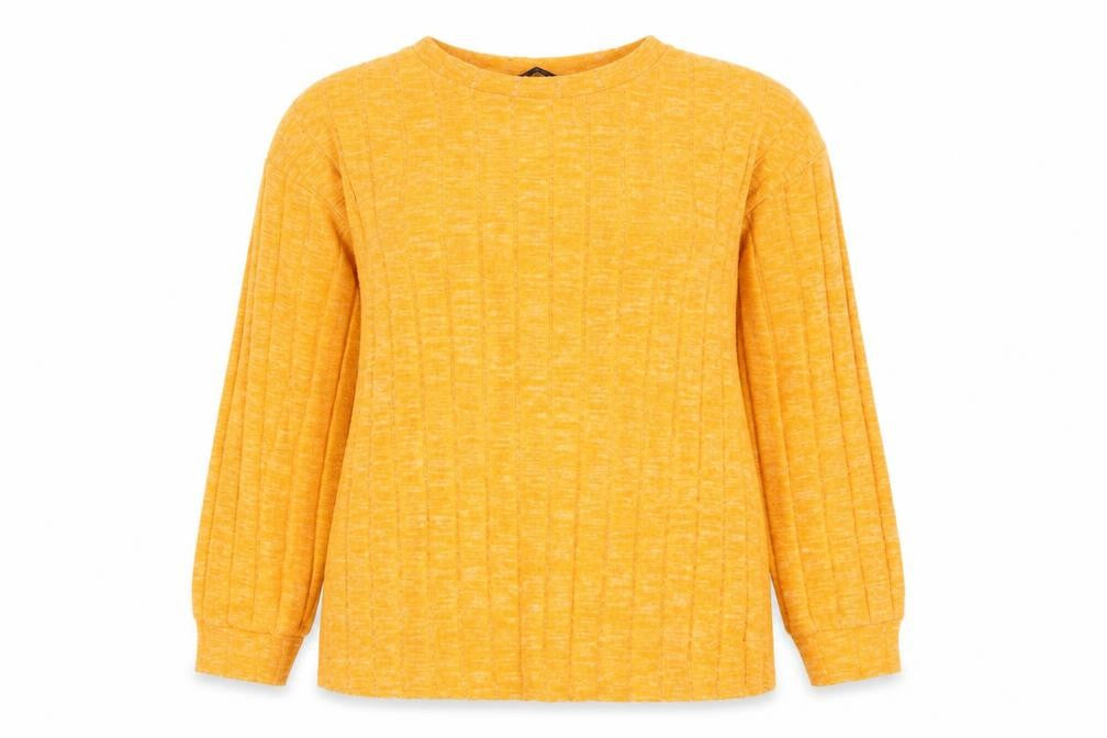 Womens UK Size 14 Marks and Spencer Orange Pullover Jumper