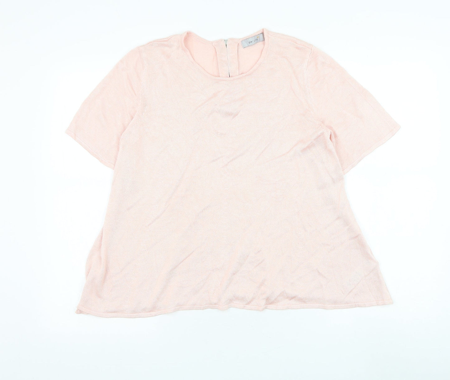 Womens UK Size 14 Marks and Spencer Pink Pullover Jumper