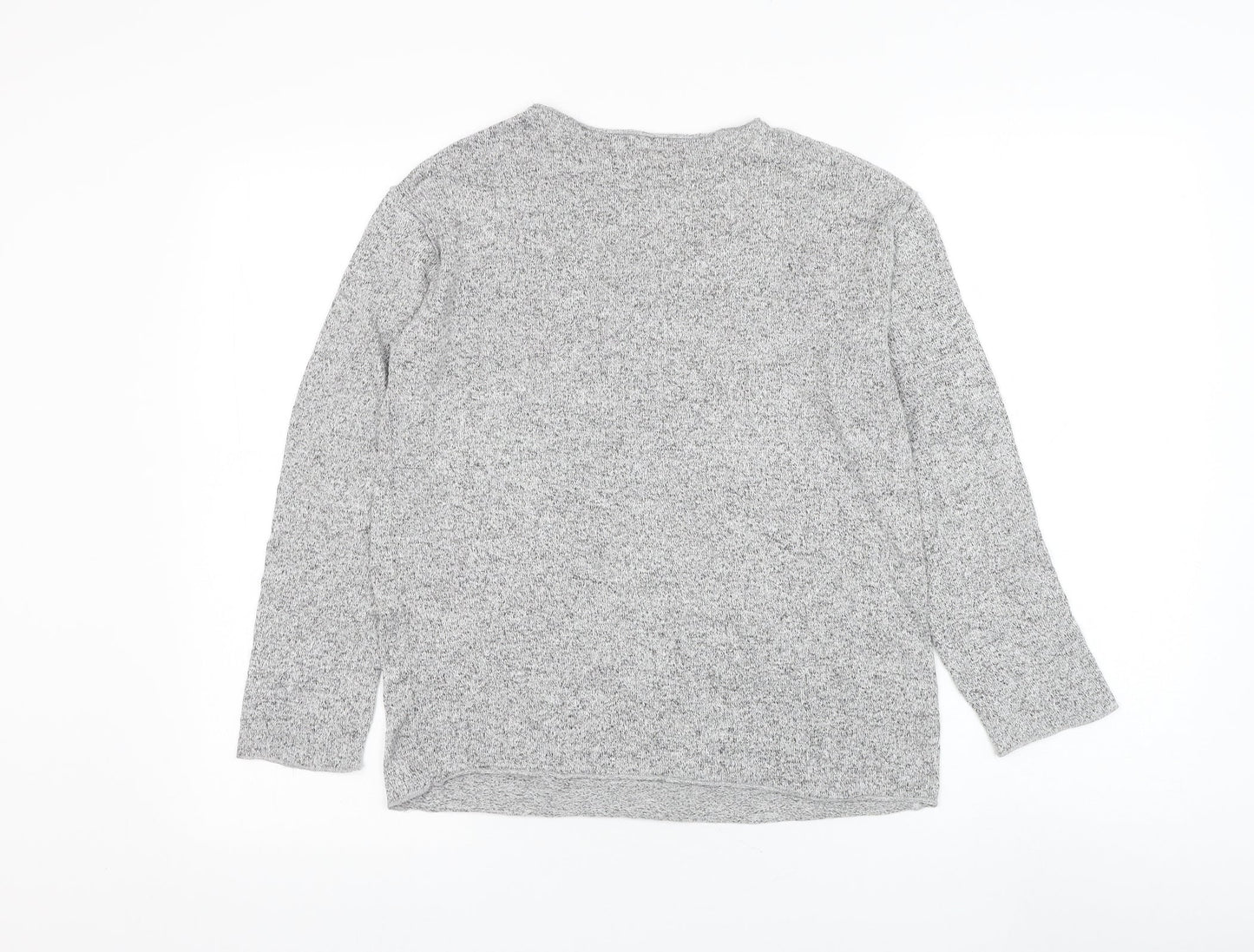 Womens UK Size S Zara Grey Pullover Jumper