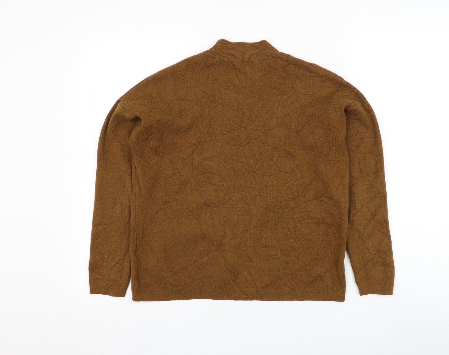 Womens UK Size XS H&M Brown Pullover Jumper