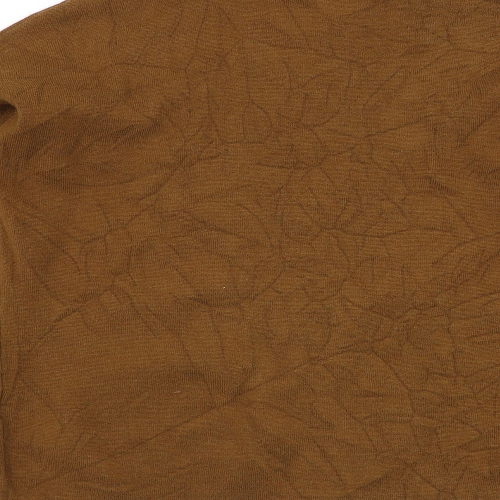 Womens UK Size XS H&M Brown Pullover Jumper