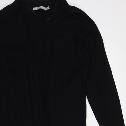 Womens UK Size S Oasis Black Cardigan Jumper