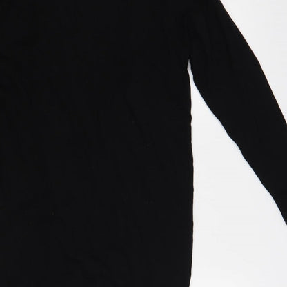 Womens UK Size S Oasis Black Cardigan Jumper