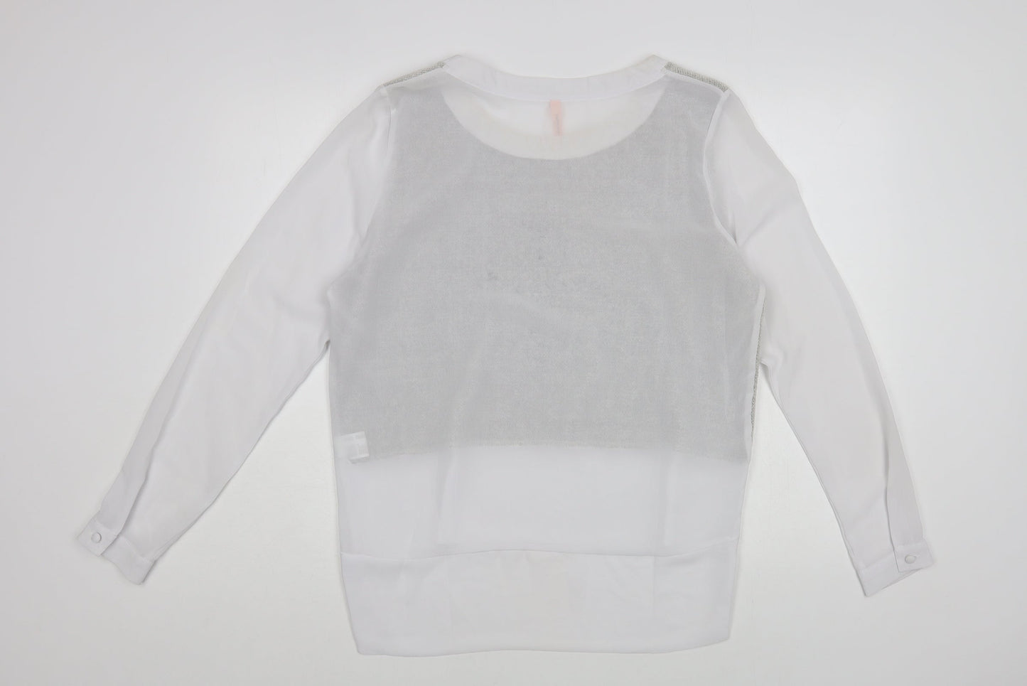 Womens UK Size M Sweewe White Basic Blouse
