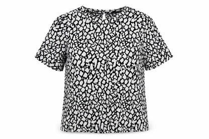 Womens UK Size 8 Marks and Spencer Black Basic Blouse