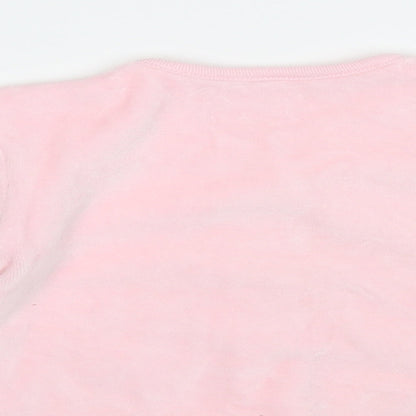 Early Days Baby Pink Cotton Cardigan Jumper Size 3-6 Months Snap - Bunny
