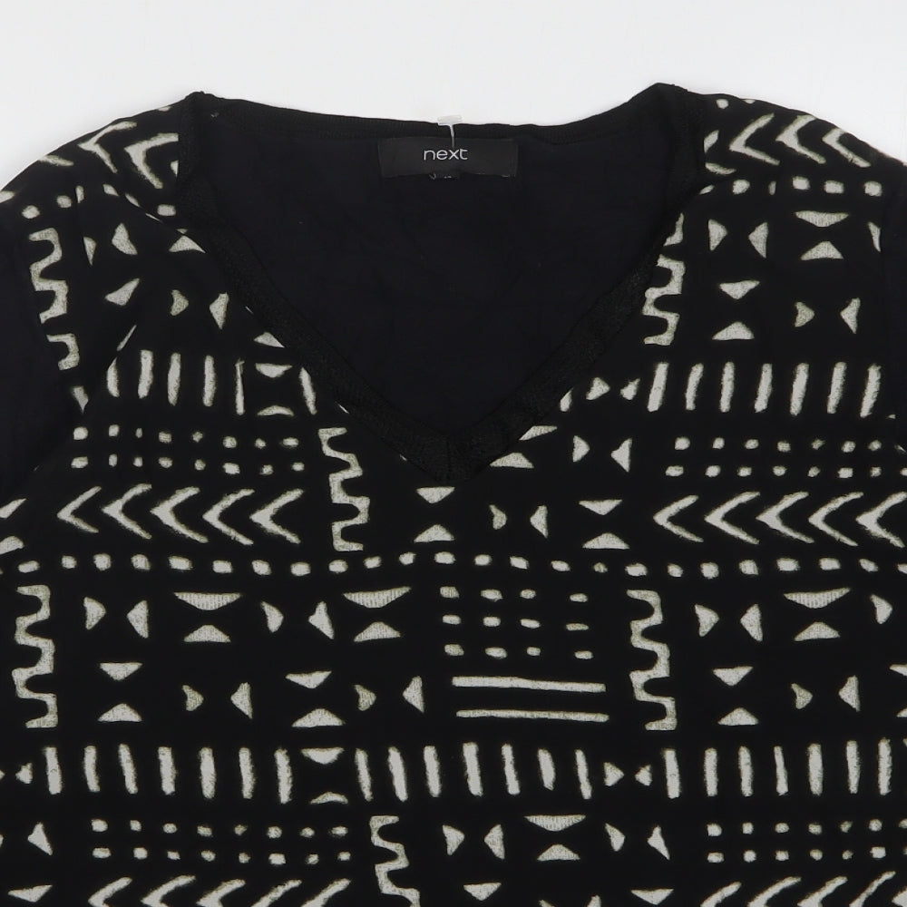 Womens UK Size 12 NEXT Black Pullover Jumper