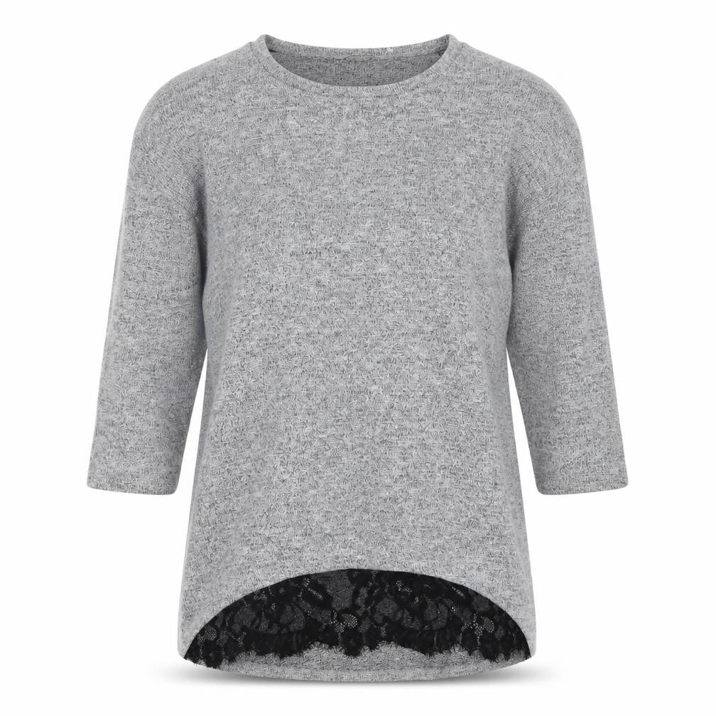 Womens UK Size 10 TU Grey Pullover Jumper