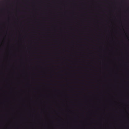 Womens UK Size 16 Wardrobe Regular Purple Suit Jacket