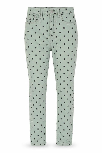 Womens UK Size 4 Stradivarius Regular Fit Skinny Green Jeans