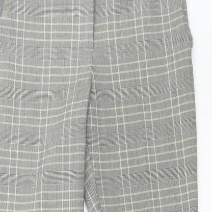 Womens UK Size 10 H&M Regular Fit  Grey Trousers