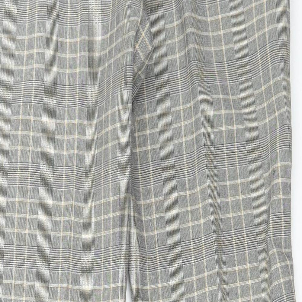 Womens UK Size 10 H&M Regular Fit  Grey Trousers