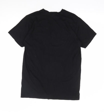 B&C Womens Black 100% Cotton Basic T-Shirt Size S Crew Neck - The Maids
