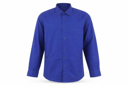 Mens UK Size 40 Casa Moda Blue  Button-Up Long Sleeve Casual Shirt