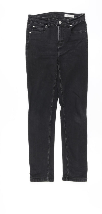 Womens UK Size 8 Marks and Spencer Regular Fit Skinny Black Jeans
