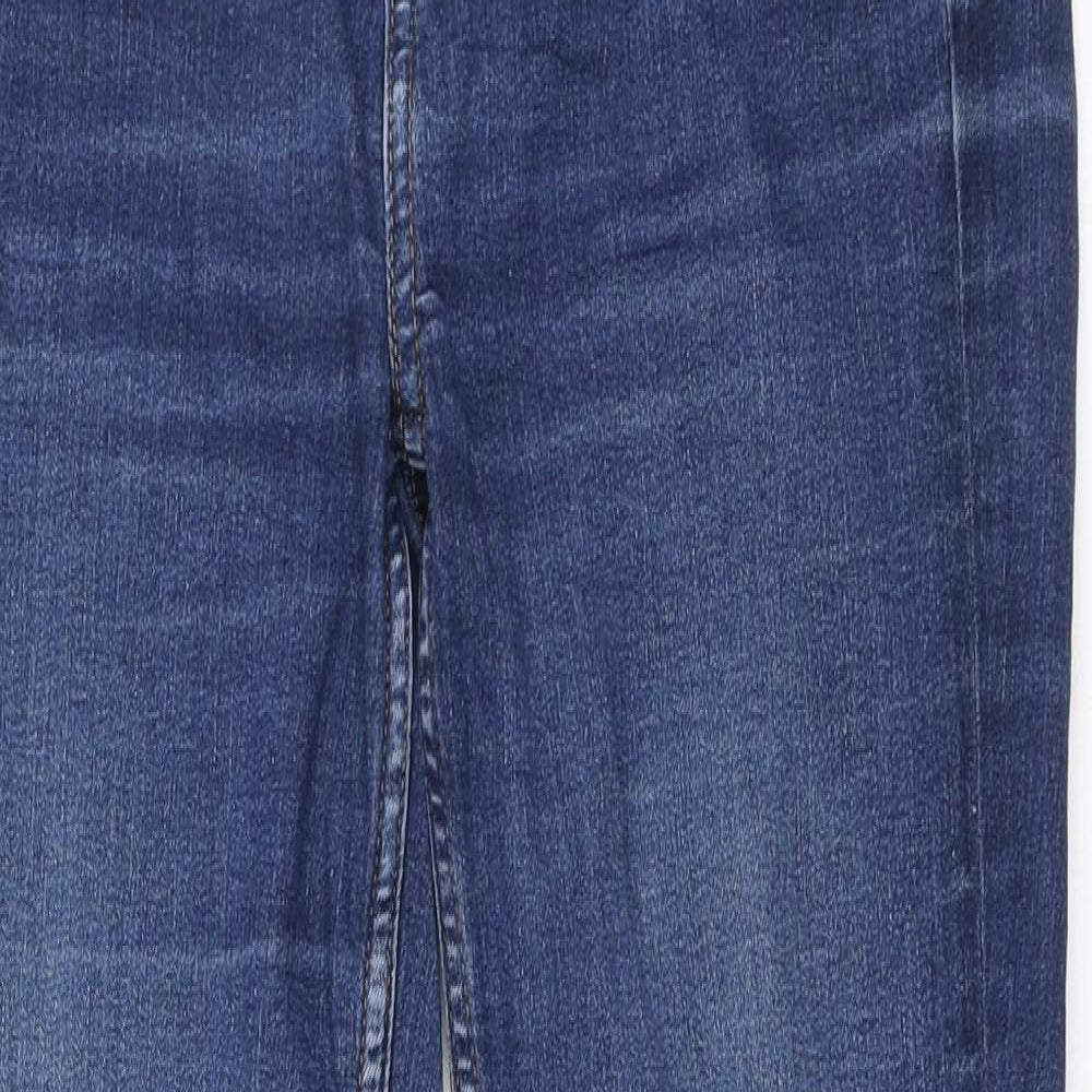 Womens UK Size 8 Marks and Spencer Regular Fit Skinny Blue Jeans