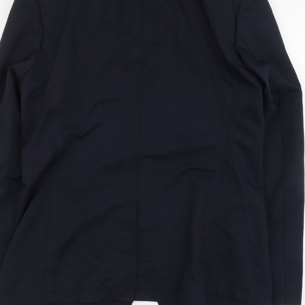 Mens UK Size 40 Topman Regular Blue Suit Jacket