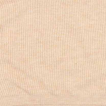 Primark Womens Pink Round Neck Acrylic Pullover Jumper Size XL