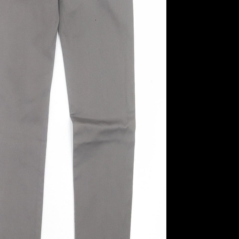 Industrialize Mens Grey Cotton Skinny Jeans Size 28 in L30 in Regular Button