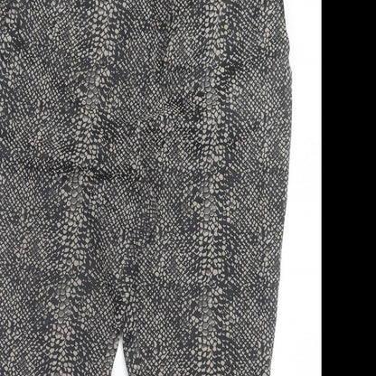 Womens UK Size 34 in Marks and Spencer Regular Fit Capri Brown Trousers