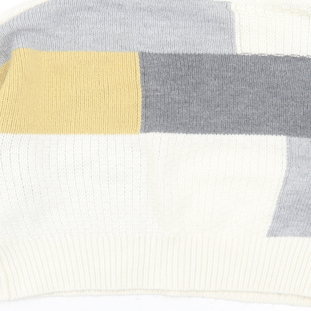 Womens UK Size 10 Miss Selfridge Grey Pullover Jumper