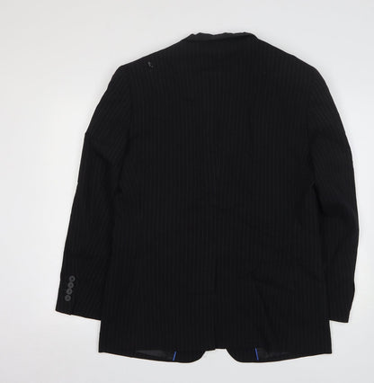 Mens UK Size 40 Butler and Webb Regular Black Suit Jacket