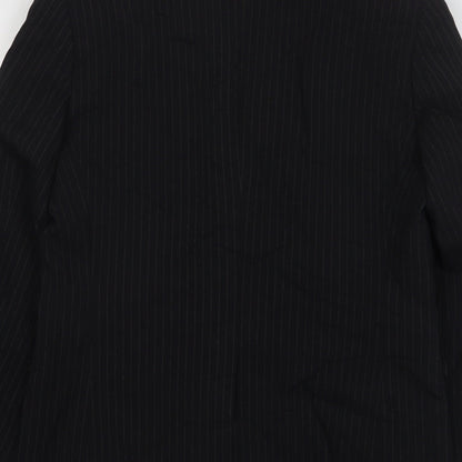 Mens UK Size 40 Butler and Webb Regular Black Suit Jacket