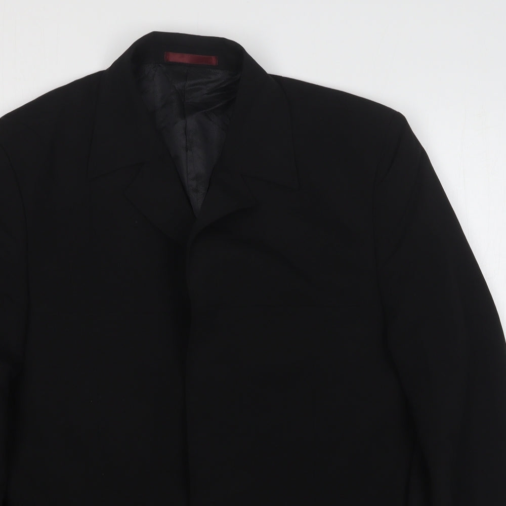 Mens UK Size 38 Butler and Webb Regular Black Suit Jacket