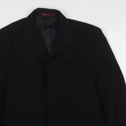 Mens UK Size 38 Butler and Webb Regular Black Suit Jacket