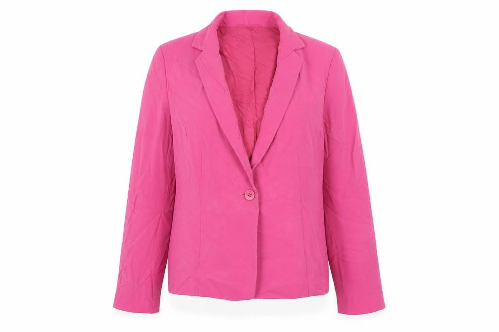 Womens UK Size 10 Planet Regular Pink Suit Jacket