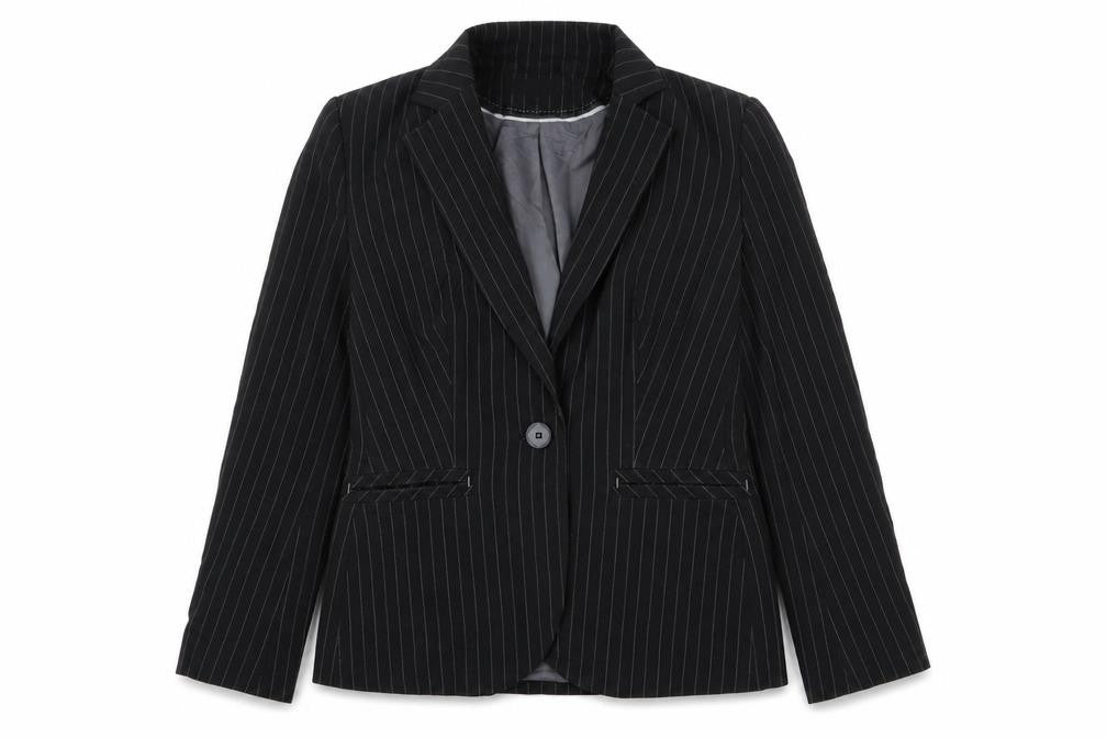 Womens UK Size 12 Marks and Spencer Regular Grey Suit Jacket