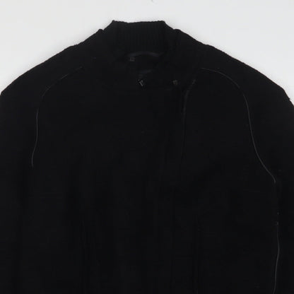 Heymann Womens Black Jacket Size 10 Zip