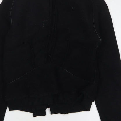 Heymann Womens Black Jacket Size 10 Zip