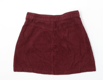 Womens UK Size 10 Denim & Co. A-Line Corduroy Skirt