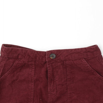 Womens UK Size 10 Denim & Co. A-Line Corduroy Skirt