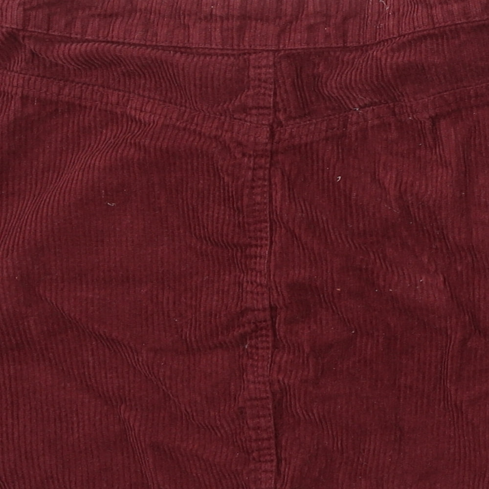 Womens UK Size 10 Denim & Co. A-Line Corduroy Skirt
