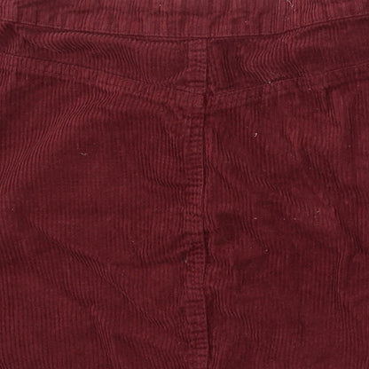 Womens UK Size 10 Denim & Co. A-Line Corduroy Skirt