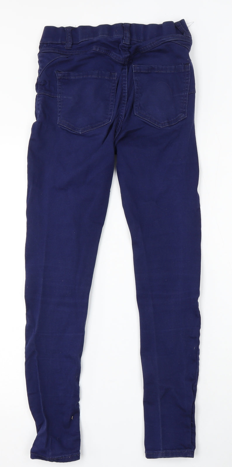 New Look Womens Blue Cotton Jegging Jeans Size 10 L28 in Regular