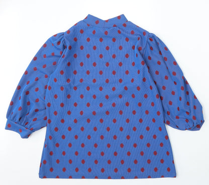 Womens UK Size XL Savida Blue Pullover Jumper