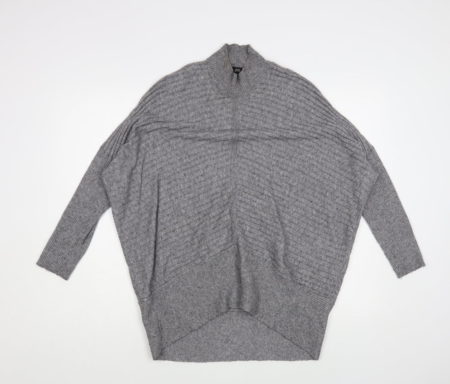 Womens UK Size XS River Island Grey Pullover Jumper