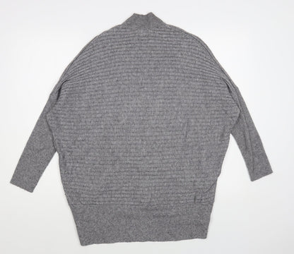 Womens UK Size XS River Island Grey Pullover Jumper