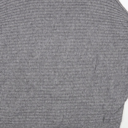 Womens UK Size XS River Island Grey Pullover Jumper