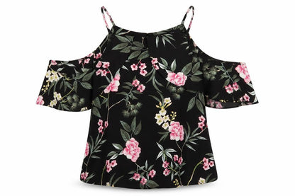 Womens UK Size 8 New Look Black Basic Blouse