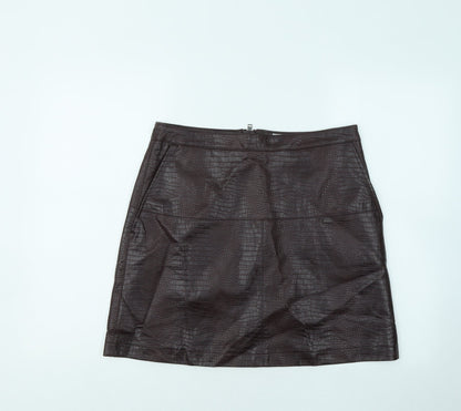 Womens UK Size 12 Warehouse A-Line  Skirt