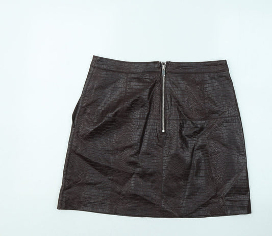Womens UK Size 12 Warehouse A-Line  Skirt