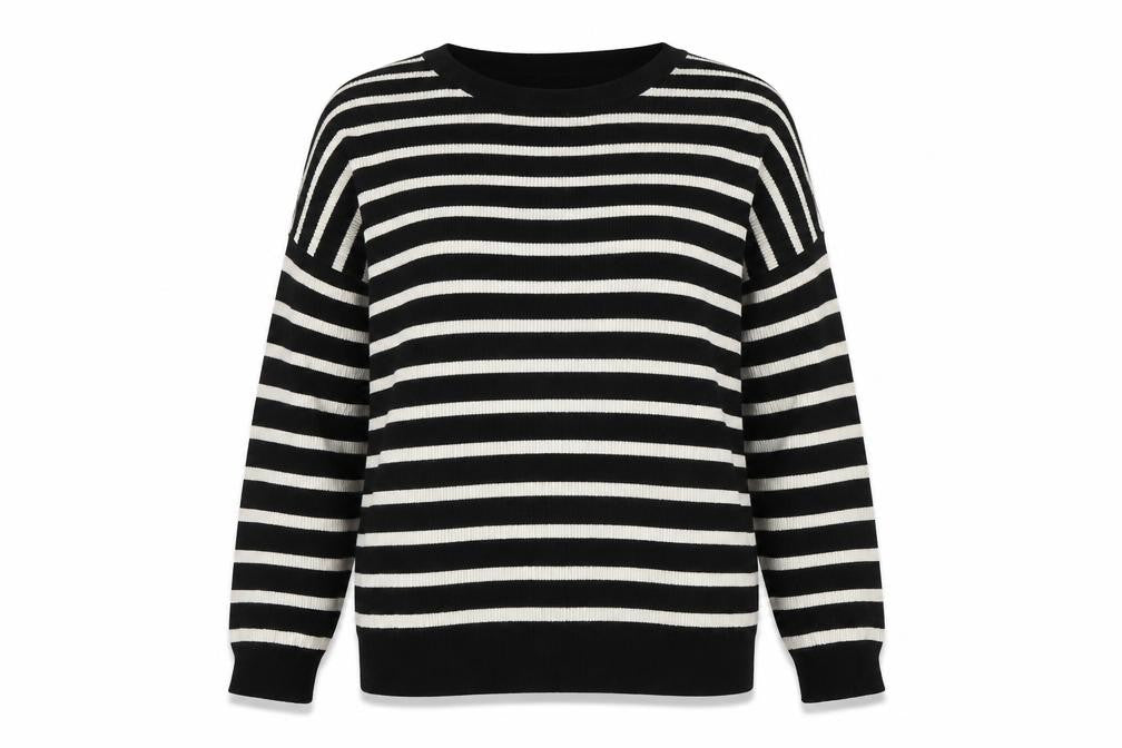 Womens UK Size 14 F&F Black Pullover Jumper